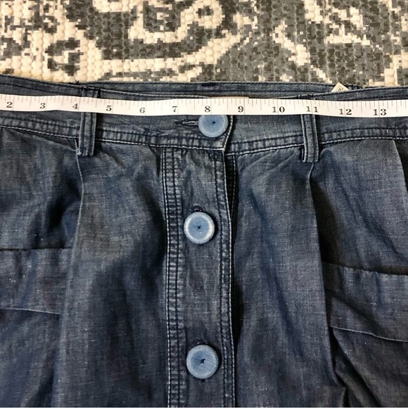 See by Chloé Chambray Denim Skirt Size 4 - Picture 7 of 8